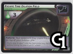 Escape Time Dilation Field